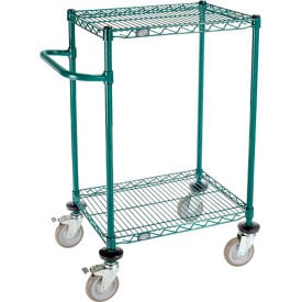 Example of GoVets Poly Green Wire Utility Carts category