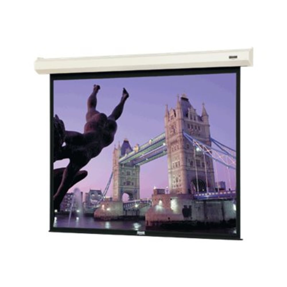 Da-Lite Cosmopolitan Electrol Square Format - Projection screen - ceiling mountable, wall mountable - 40807L MPN:40807L
