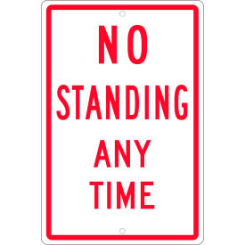 NMC TM098H Traffic Sign No Standing Anytime 18