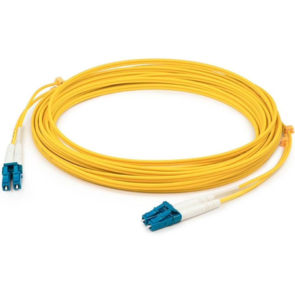 AddOn 3m LC (Male) to LC (Male) Yellow OS1 Duplex Fiber OFNR (Riser-Rated) Patch Cable, ADDLCLC3M9SMF MPN:ADD-LC-LC-3M9SMF