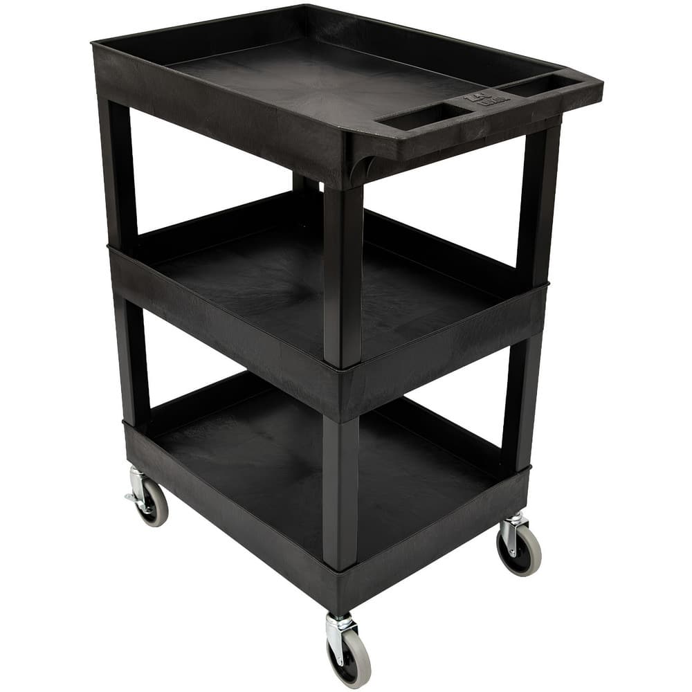 Carts, Cart Type: Tub Cart , Assembly: Assembly Required , Caster Size: 4 in , Load Capacity (Lb. - 3 Decimals): 400.000 , Color: Black  MPN:SEC111-B-OUTRIG