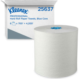 Kleenex® Hard Roll Paper Towels w/ Premium Absorbency Pockets 1-Ply 7-1/2