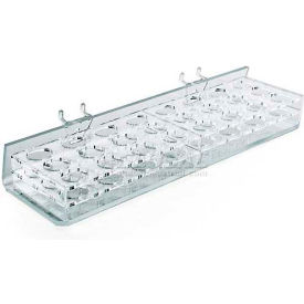 Global Approved 225584 24-Slot Masc. & Cosmetic Tray Pgbrd/Slat-W 12