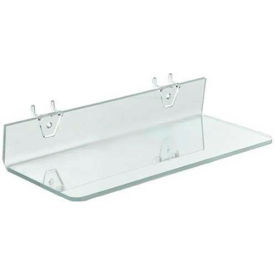 Global Approved 556017 Acrylic Shelf For Pegboard/Slatwall 13.5
