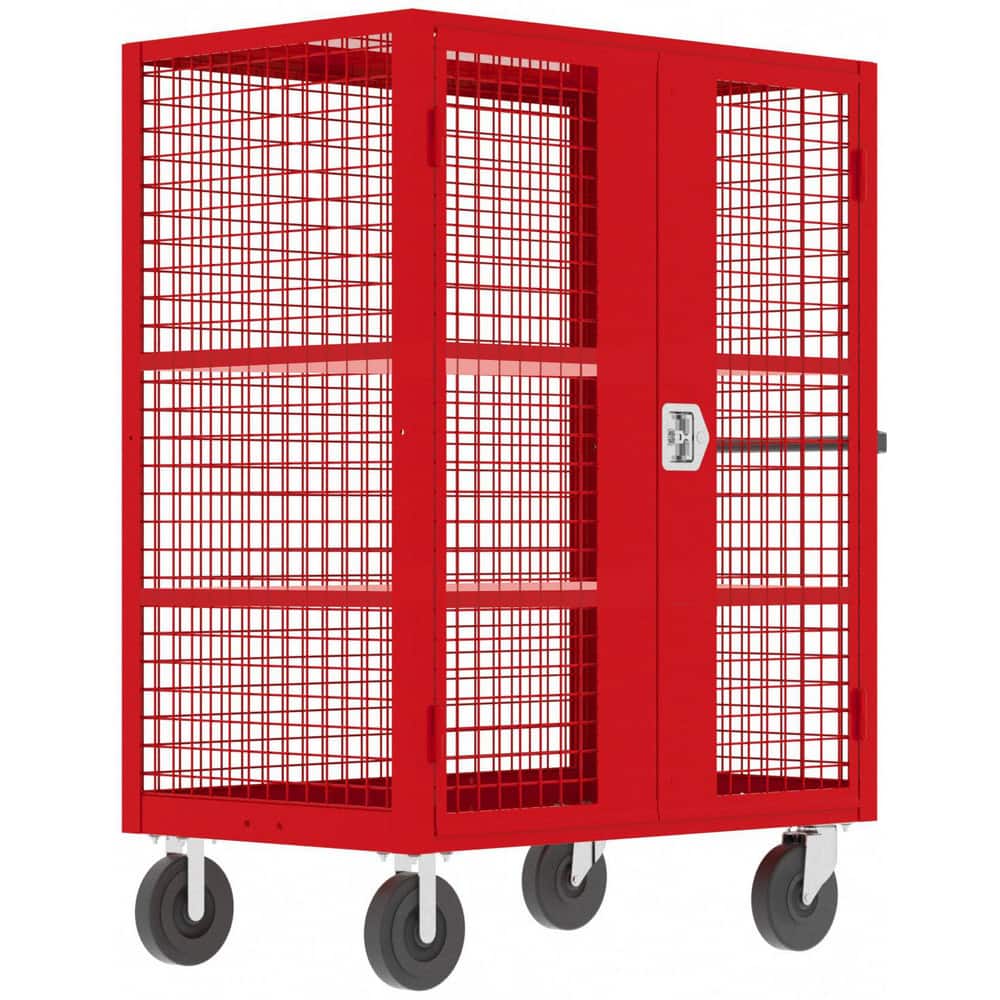 Carts, Cart Type: Security , Width (Inch): 30 , Assembly: Comes Assembled , Material: Steel , Length (Inch): 48  MPN:F89060VCRD
