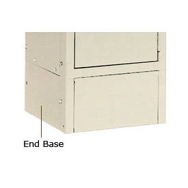 Tennsco Steel Locker End Base EB-15-SND - For 15
