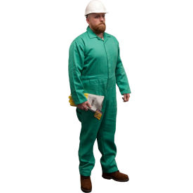 Stanco™ Flame Resistant Standard Coverall M Green FR685-M