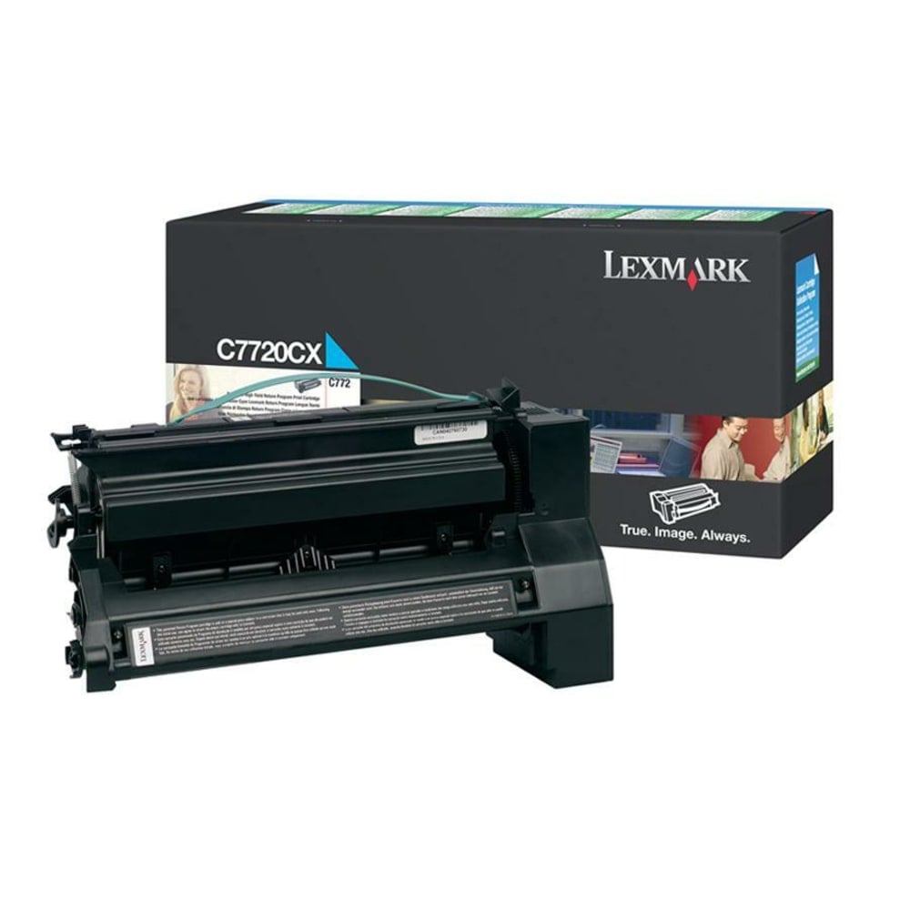 Lexmark C7720CX Cyan Toner Cartridge MPN:C7720CX