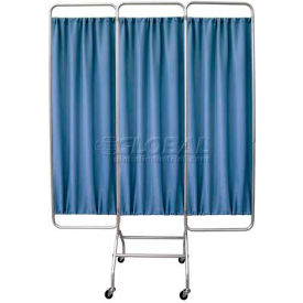 Omnimed® 3 Section Mobile Screen Frame On Casters 153153