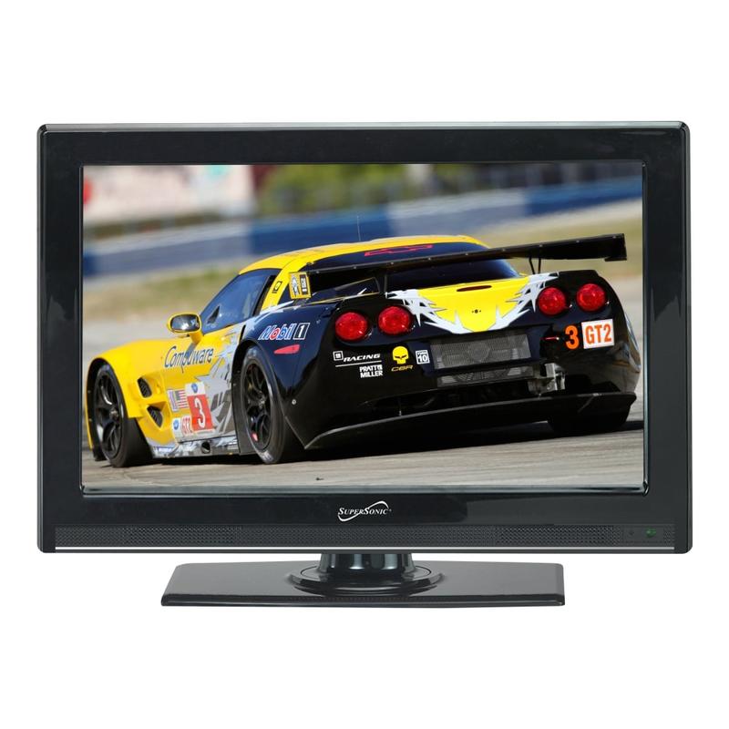 Supersonic SC-2211 - 22in Diagonal Class LED-backlit LCD TV - 1080p 1920 x 1080 MPN:SC-2211