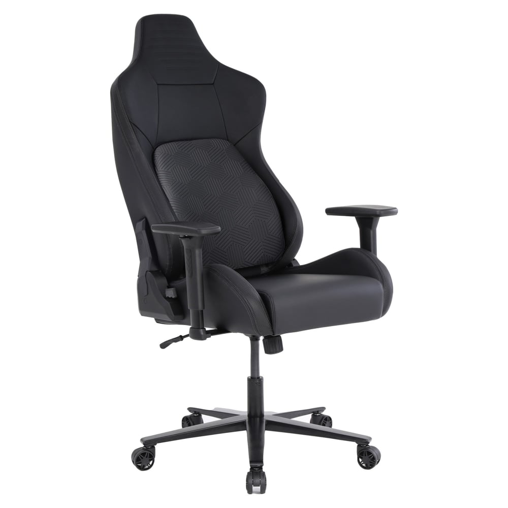RS Gaming Vertex Ergonomic Faux Leather High-Back Gaming Chair, Black, BIFMA Compliant MPN:GF-82450H