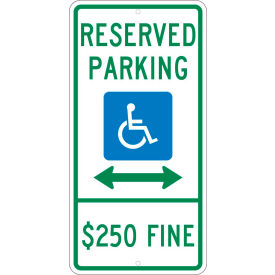NMC TMS316J Traffic Sign Reserved Parking Illinois 24