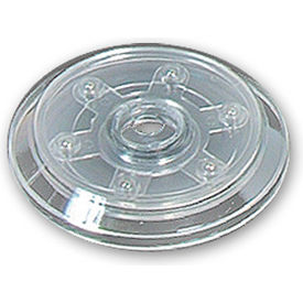 Approved 610105-CLR Flat Revolving Display Base 0.75