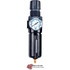 Arrow Integral Filter/Regulator With Gauge & Float Drain B752FGW Zinc Bowl 1/4