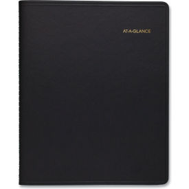 AT-A-GLANCE® 24-Hour Daily Appointment Book 11 x 8.5 Black Cover 12-Month (Jan to Dec) 2026 7021405