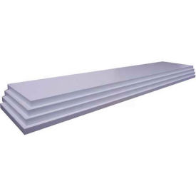 Slatwall White Shelves 3/4