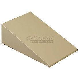 Tennsco Sloping Locker Top KST-3615-SND - For 3 Wide Locker 36
