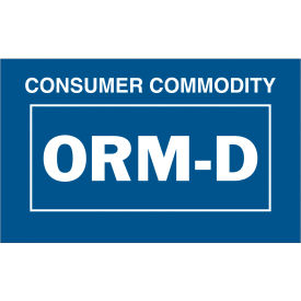 Tape Logic® ORM-D Labels ''Consumer Commodity ORM-D'' 1-3/8