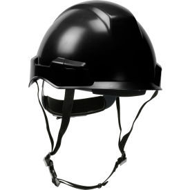 Dynamic Rocky Industrial Climbing Helmet Polycarbonate / ABS Shell Ratchet Adjustment Black 280-HP142R-11