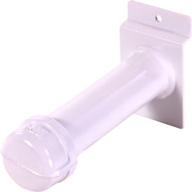 Econoco Pipeline 4.5 in. L Gloss White Slatwall Faceout PSSW04WH - Pkg Qty 12