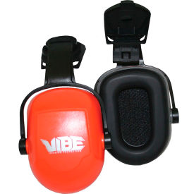 Jackson Safety Cap-Mounted Safety Ear Muffs Noise Reducing & Dielectric 22dB NRR Orange 20776