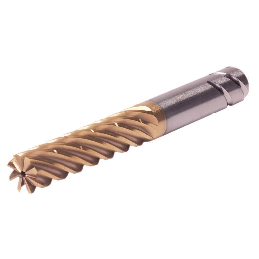 Roughing & Finishing End Mills; Mill Diameter (mm): 16.00; Flute Type: Helical Flute; Number Of Flutes: 8; End Mill Material: Solid Carbide; Length of Cut (mm): 64.00; Coating/Finish: AlCrN MPN:7104314