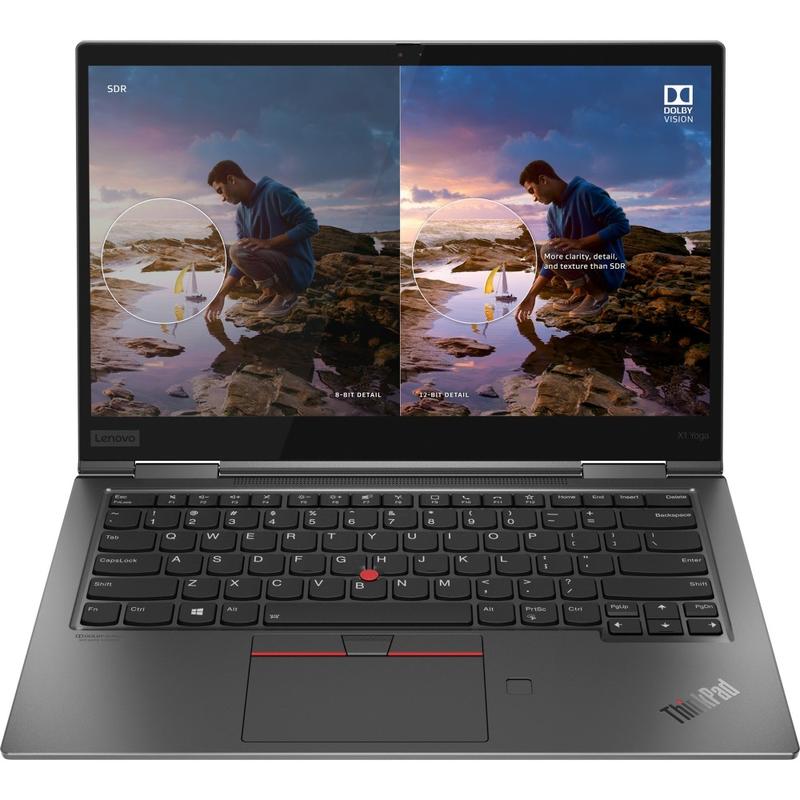 Lenovo ThinkPad X1 Yoga Gen 5 20UB001FUS 14in Touchscreen 2 in 1 Notebook - Full HD - Intel Core i5 (10th Gen) i5-10210U 1.60 GHz - 8 GB RAM - 256 GB SSD - Iron Gray - Windows 10 Pro - Intel UHD Graphics MPN:20UB001FUS