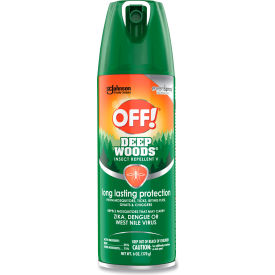 OFF® Deep Woods Insect Repellent 6 oz Aerosol 12/Carton SJN354266