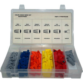 180 PC Electrical Wire Nut Assortment TFP6FFD180