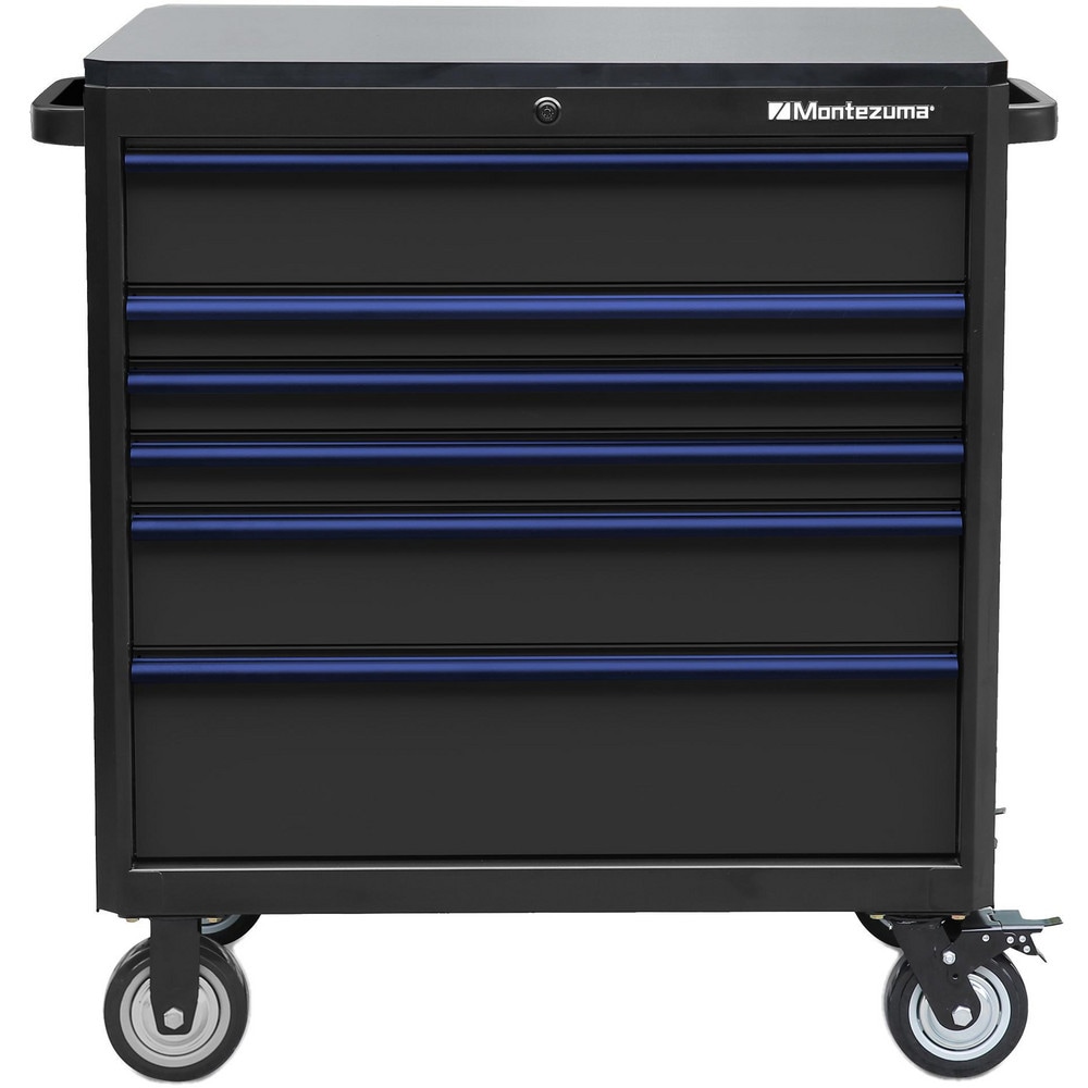 Tool Roller Cabinets; Top Material: Steel ; Color: Black ; Drawer Capacity: 150 ; UNSPSC Code: 24112401 MPN:BKM362406TC