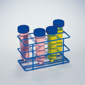 SP Bel-Art Poxygrid Centrifuge Tube Rack For 50ml Tubes 16 Places Blue 187940001