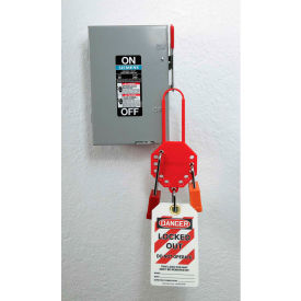 Accuform KDD106 Stopout® Group Lock Hasp Plastic KDD106