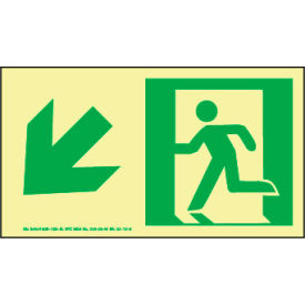 Glow NYC - Directional Sign Down Left 50R-1SN-DL