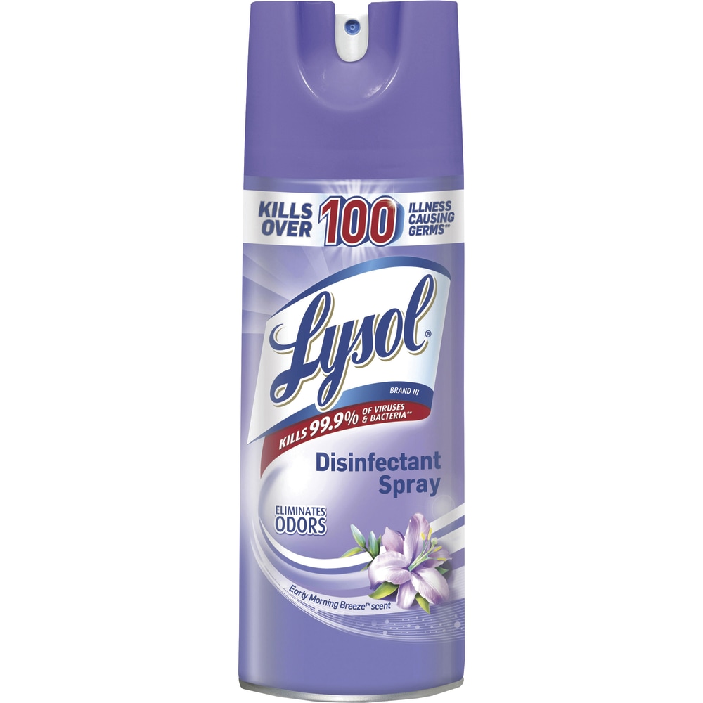 Lysol Breeze Disinfectant Spray, 12.5 Oz, Early Morning Breeze Scent MPN:80833