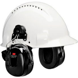 3M PELTOR WorkTunes Pro AM/FM Radio Headset Black Hard Hat Attachment 7100089369
