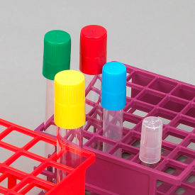 Diamond Culture Tube Cap for 20mm Glass Culture Tubes Polypropylene Green 500/Pack 118156G