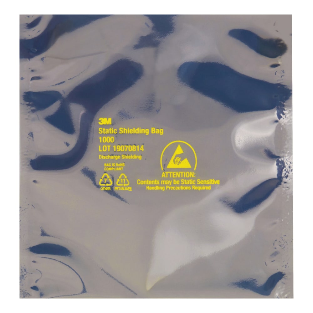 Office Depot Brand Open End Static Shielding Bags, 7in x 8in, Transparent, Case Of 500 MPN:STC140