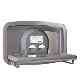 Koala Kare® Horizontal Baby Changing Table Recess Mounted - Stainless Steel KB310-SSRE KB310-SSRE