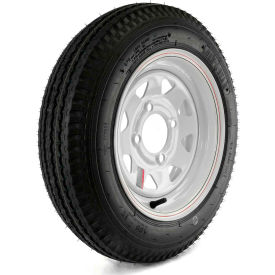 Martin Wheel Kenda Loadstar Trailer Tire and 4-Hole Custom Spoke Wheel DM412C-4C-I - 480-12 - LRC DM412C-4C-I