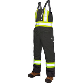 Tough Duck Ripstop Insulated Safety Bib Overall XS Black S87611-BLK-XS