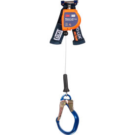 3M DBI-SALA Nano-Lok Edge Self-Retracting Lifeline Galvanized Cable & Aluminum Rebar Lock Hook 8'L 7012828692