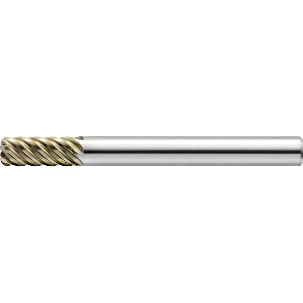 Corner Radius & Corner Chamfer End Mills, Mill Diameter (mm): 5.00 , Number Of Flutes: 4 , Length of Cut (mm): 12.5000 , End Mill Material: Solid Carbide  MPN:2151009