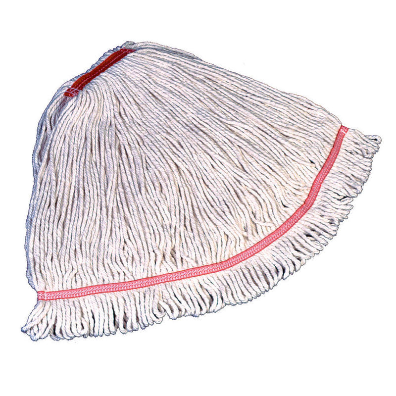 Rubbermaid Swinger Loop Wet Mop, Large 5in Headband, White MPN:FGC15306WH00