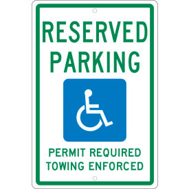 NMC TMS306H Traffic Sign Reserved Parking Arkansas 18