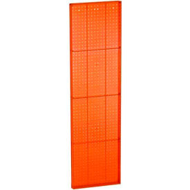 Global Approved 771660-ORG Orange Pegboard Wall Panel 16