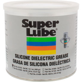 Super Lube Silicone High-Dielectric & Vacuum Grease 14.1 oz. Canister - 91016 91016 - Pkg Qty 12