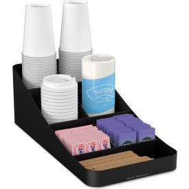 Mind Reader Trove Coffee Condiment Organizer w/ 7 Compartments 7-3/4