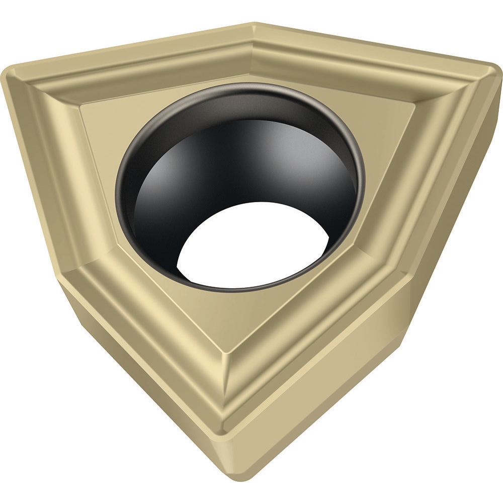 Indexable Drill Inserts; Insert Style: WOMX ; Insert Material: Carbide ; Manufacturer Grade: WSP45G ; Thickness (mm): 6.0000 ; Inscribed Circle (Decimal Inch): 0.6890 ; Inscribed Circle (mm): 17.50 MPN:7969202