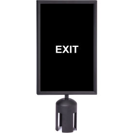 Queue Acrylic Sign Double Sided 