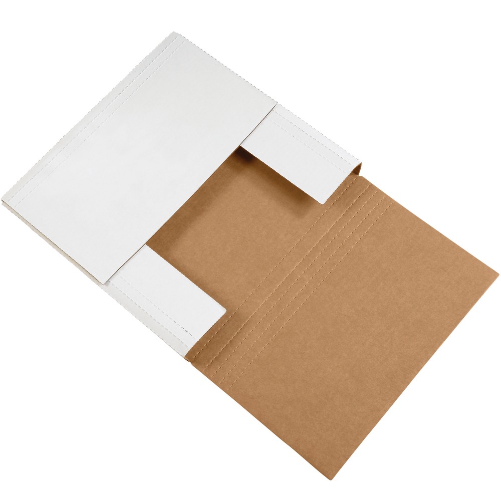 Partners Brand Easy Fold Mailers, 14in x 14in x 4in, White, Pack Of 50 MPN:M14144BF